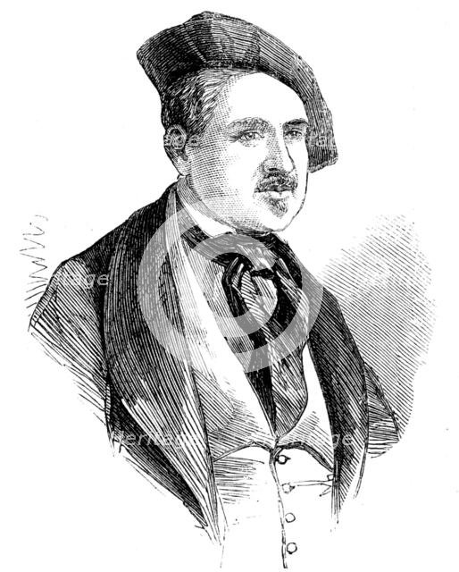 The Late Alexis Soyer, 1858. Creator: Unknown.