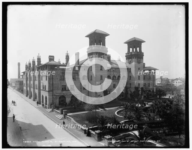 Hotel Alcazar, St. Augustine, Fla., c1900. Creator: Unknown.