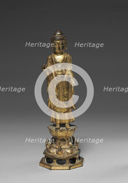 Statue of Amitabha, 800s. Creator: Unknown.
