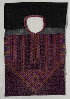 Embroidered Blouse Front, 19th century. Creator: Unknown.