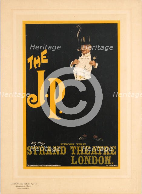 The J.P. from the Strand Theatre London, 1898. Creator: Hardy, Dudley (1866-1922).