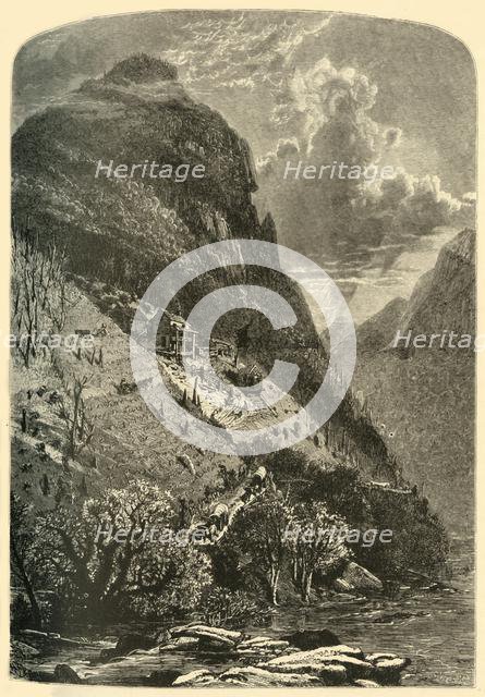 'A Farm on the French Broad', 1872.  Creator: J. Augustus Bogert.