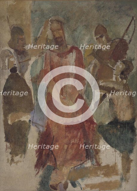 The Crowning with Thorns, 1920-1921. Creator: Karl Isakson.