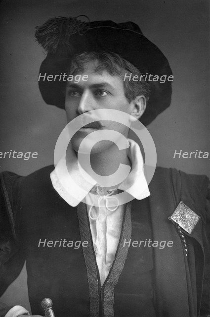 Sir George Alexander (1858-1918), English actor and theatre manager, 1893.Artist: W&D Downey