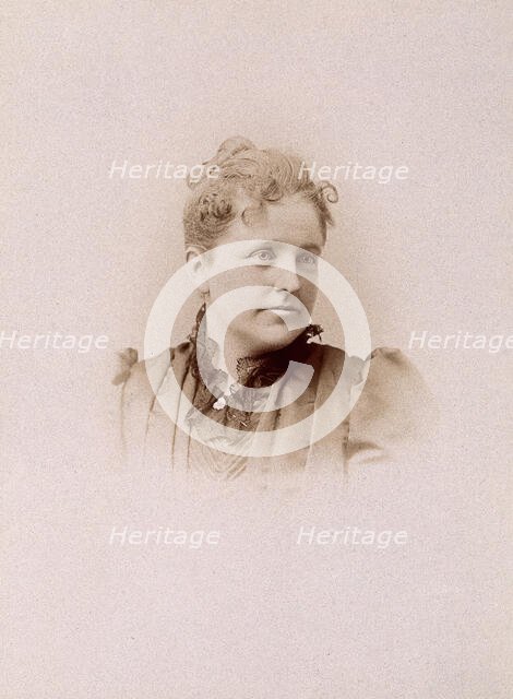 Mary Meigs Power, 1891. Creator: Edwin Rodney Curtiss.