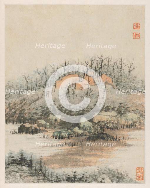 Reminiscences of Qinhuai River, 1642-1707. Creator: Shitao (Chinese, 1642-1707).