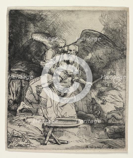 Abraham's Sacrifice, 1655. Creator: Rembrandt van Rijn (Dutch, 1606-1669).