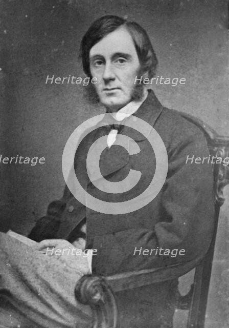 George William Curtis, between 1855 and 1865. Creator: Unknown.