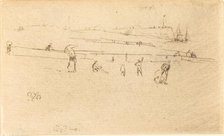 A Sketch at Dieppe. Creator: James Abbott McNeill Whistler.