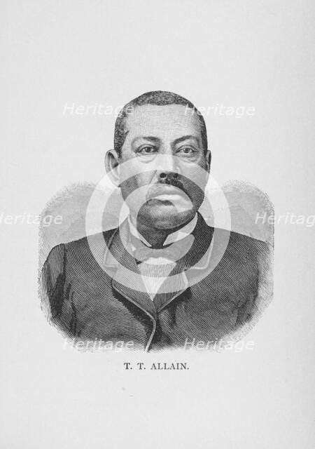 T. T. Allain, 1887. Creator: Unknown.