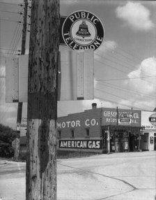 Highway corner, Reedsville, West Virginia, 1935. Creator: Walker Evans.