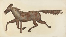 Weather Vane - Horse, c. 1940. Creator: Nicholas Amantea.