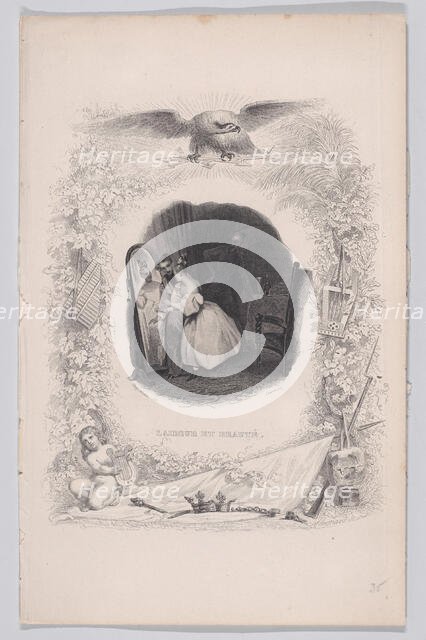 Ugliness and Beauty, from The Songs of Béranger, 1829. Creator: Melchior Péronard.