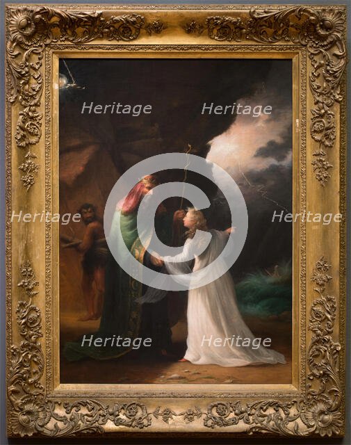 Scene from the Tempest, c1850. Creator: William Rimmer.