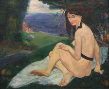 Nu de la comtesse d'Hauteroche, 1896. Creator: Seguin, Armand (1869-1903).