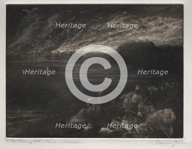 The Pillar of Salt. Creator: Francis Seymour Haden (British, 1818-1910).