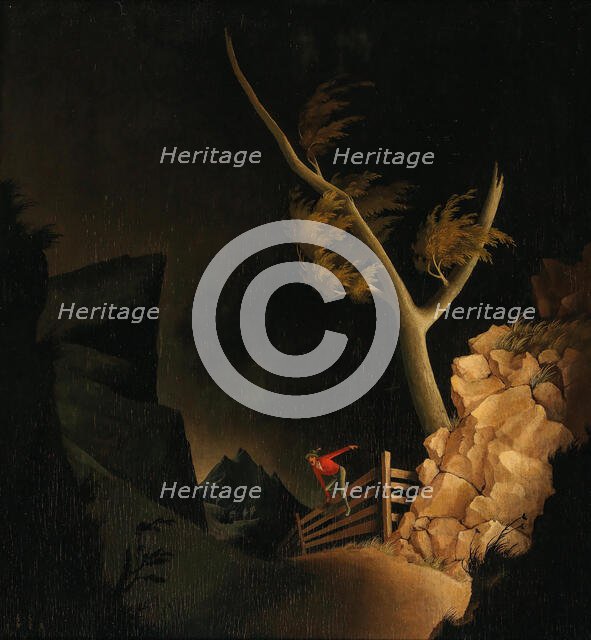 The refugee, 1928. Creator: Sedlacek, Franz (1891-1945).