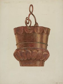 Copper Bucket, c. 1940. Creator: Dana Bartlett.
