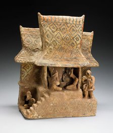 House Model with Ritual Feast, 100 B.C./A.D. 300. Creator: Unknown.