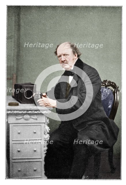 WH Fox Talbot, British photography pioneer, 1901. Artist: Unknown.