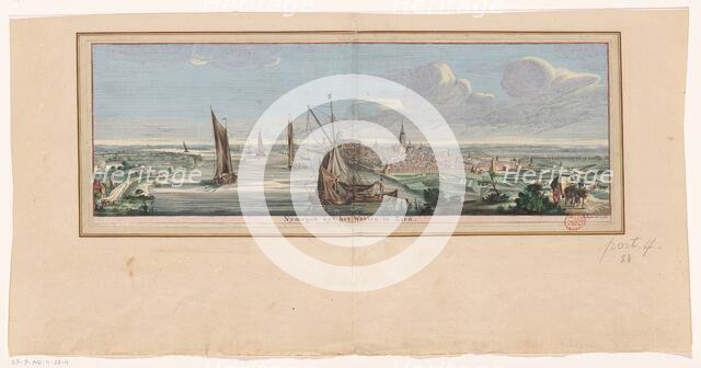 View of Nijmegen from the West, 1738. Creator: Jan de Ruyter.