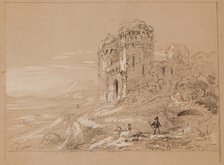 Figures in a Landscape, c1820-1848. Creator: Thomas Cole.