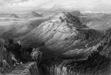 'The Abbey and Hills from near Mussooree', 1838. Creator: George Francis White.