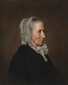 Portrait of the Artist's Mother, probably mid-1800s. Creator: Allen Smith (American, 1810-1891).