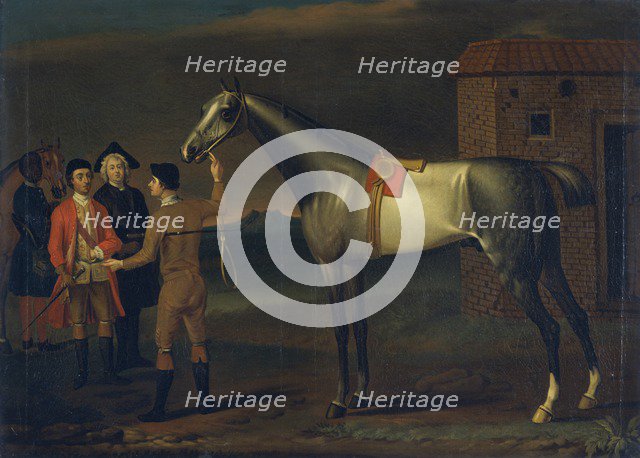 'Lamprey', (a racehorse), 1702-1764. Artist: John Wooton