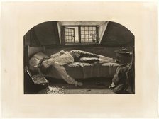 The Death of Chatterton, 1860. Creator: Thomas Oldham Barlow.