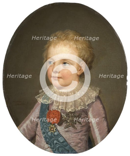 Crownprince, Le Dauphin, Louis-Joseph-Xavier-François of France (1781-1789), 1784. Creator: Adolf Ulric Wertmüller.