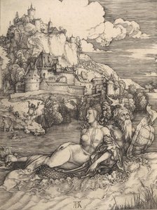 The Sea Monster (Das Meerwunder), ca. 1498., ca. 1498. Creator: Albrecht Durer.