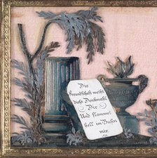 Greeting Card..., ca. 1810. Creator: Johannes Endletzberger.