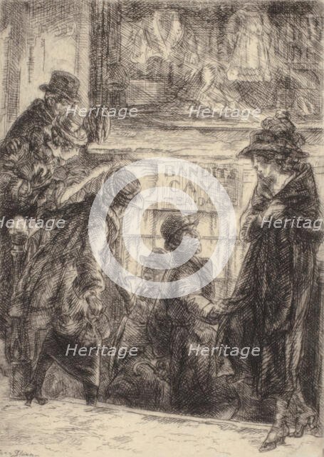 Bandits Cave, 1920. Creator: John Sloan.