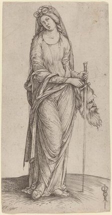 Judith Holding the Head of Holofernes, c. 1501/1503. Creator: Jacopo de' Barbari.