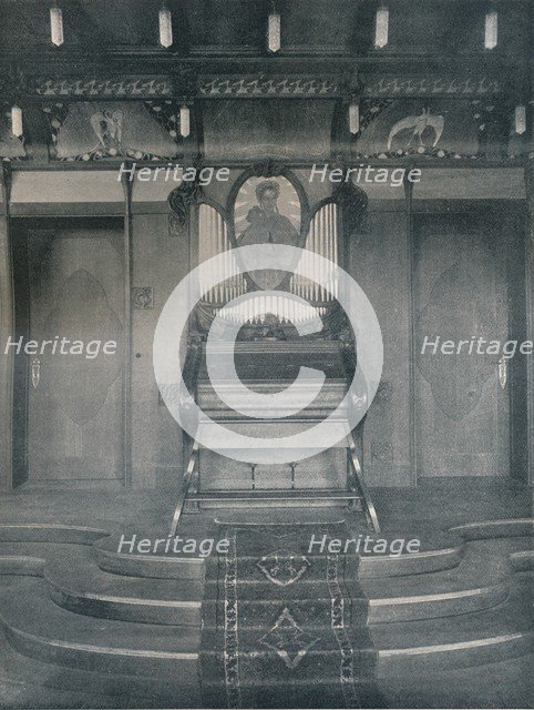 'Decorations for a Music Room by Fritz Erler', c1899. Artist: Unknown.