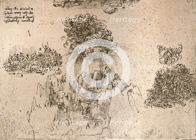 Representation of natural phenomena, c1472-c1519 (1883). Artist: Leonardo da Vinci.