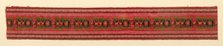 Ribbon, England, c. 1840/50. Creator: Unknown.