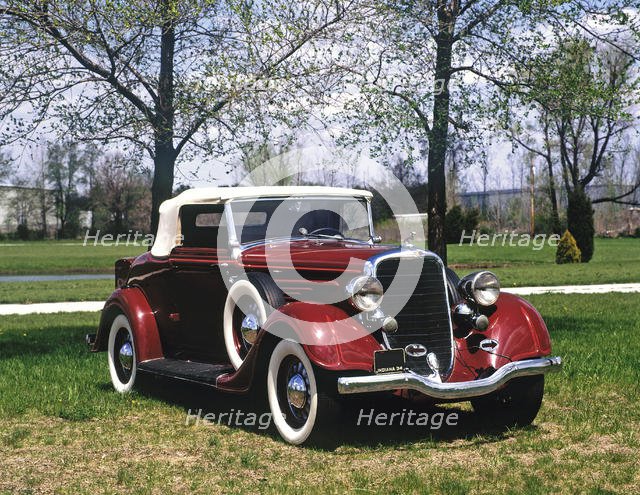 1934 Dodge Convertible coupe. Creator: Unknown.