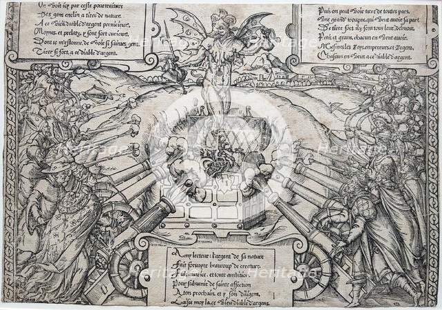 The Money Devil, second half of the 16th century. Creator: Unknown.