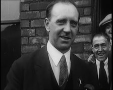 Arthur J Cook, Trade Union Activist, 1926. Creator: British Pathe Ltd.