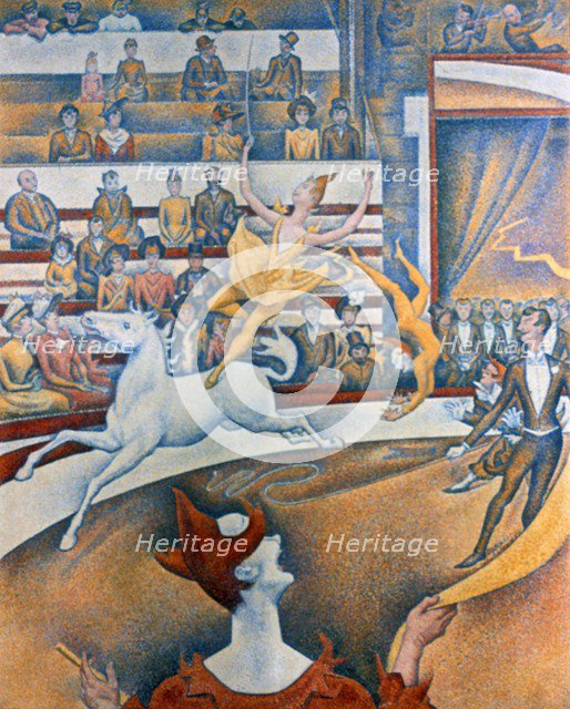 'Le Cirque' ('The Circus'), 1891. Artist: Georges-Pierre Seurat