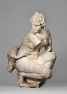 Statue of a Crouching Venus, A.D. 100-150. Creator: Unknown.