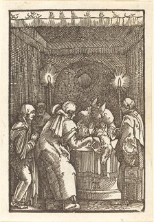 Joachim's Offering Refused, c. 1513. Creator: Albrecht Altdorfer.