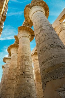 Columns of Karnak, Egypt. Creator: Viet Chu.
