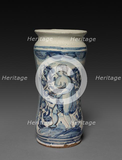 Drug Jar, 1650-1675. Creator: Unknown.
