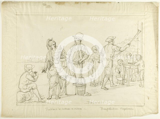 Vendors of Gelati and Caramelle, n.d. Creator: Saverio della Gatta.