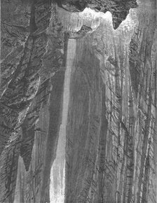 'The raft precipitated over a cataract in the Great Canon, Colorado', 1875. Creator: A. R Calhoun.