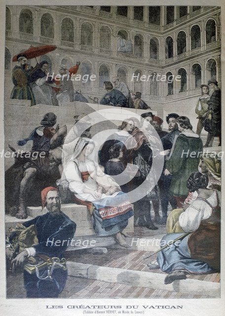 'Raphael in the Vatican', 1832, (1903). Artist: Unknown