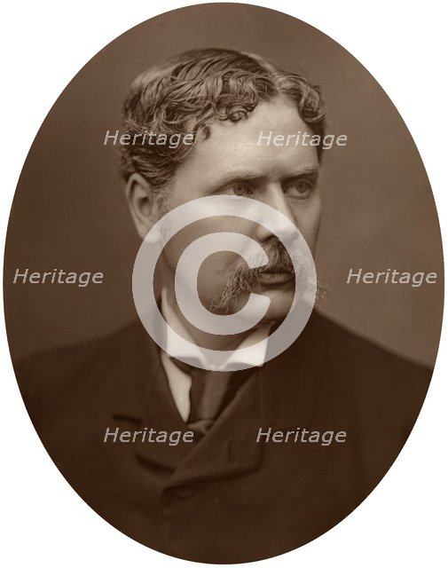 Marcus Stone, artist and Associate of the Royal Academy, 1882.Artist: Lock & Whitfield